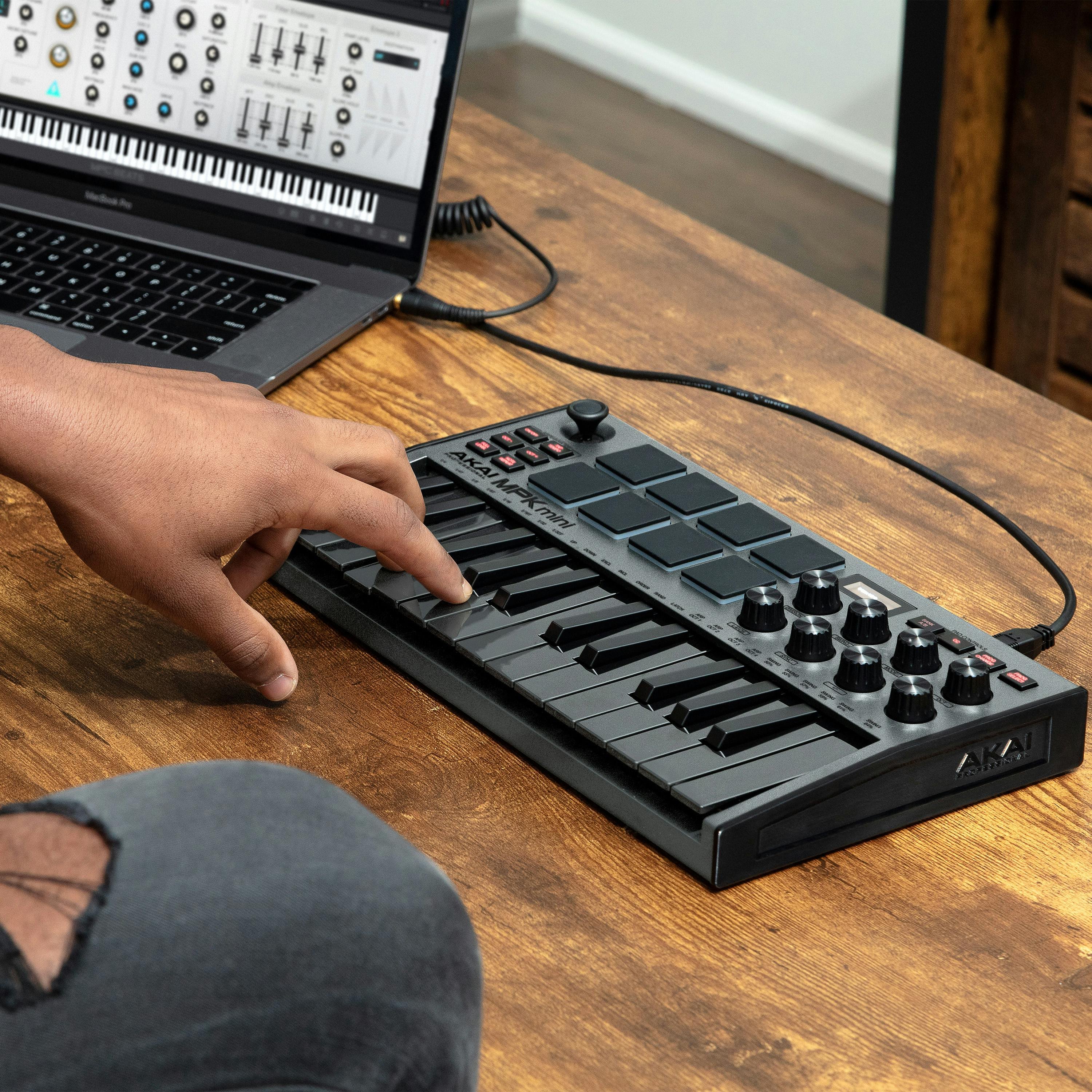 AKAI MPK mini Special Edition MIDIコントローラ AKAI アカイ / MPK mini Special Edition Grey 【展示品特価